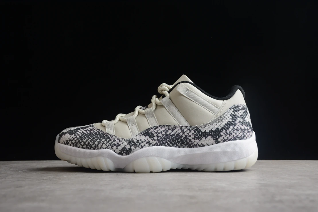 Air Jordan 11 Retro Low 'Light Bone Snakeskin' by Air Jordan