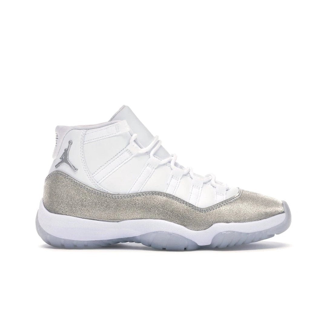 Air Jordan 11 Retro White Metallic Silver (W) by Air Jordan