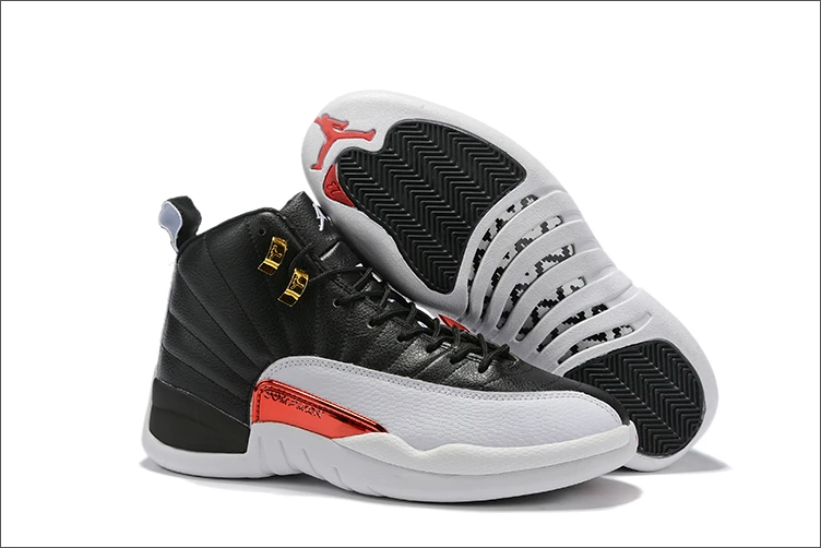 Air Jordan 12 Black Red Gold by Air Jordan