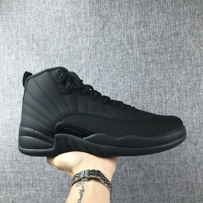 Air Jordan 12 Full Black by Air Jordan