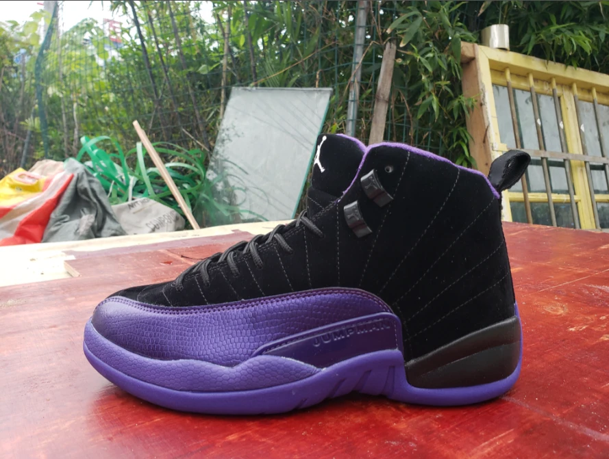 Air Jordan 12 Purple Black by Air Jordan