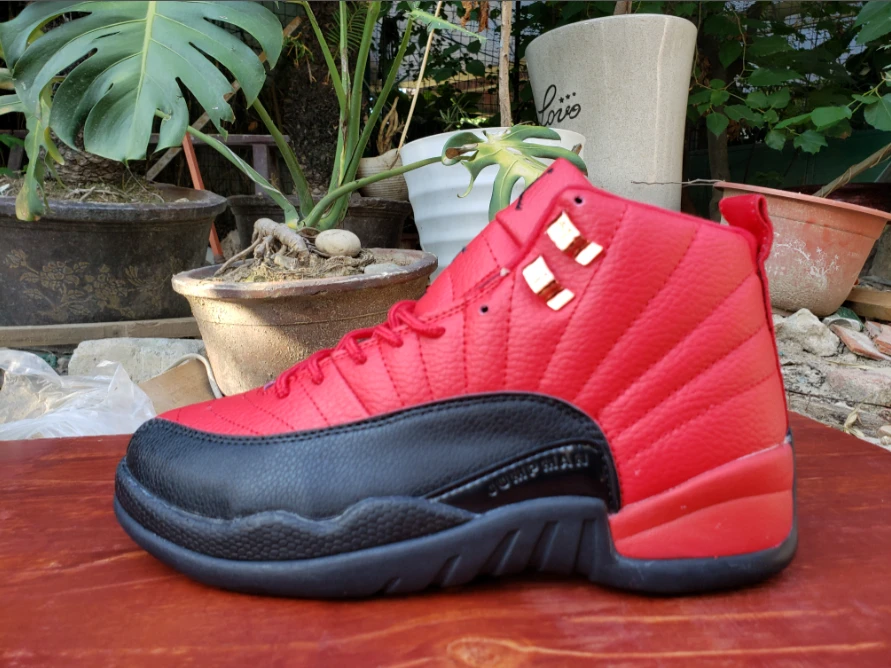 Air Jordan 12 Red Black by Air Jordan