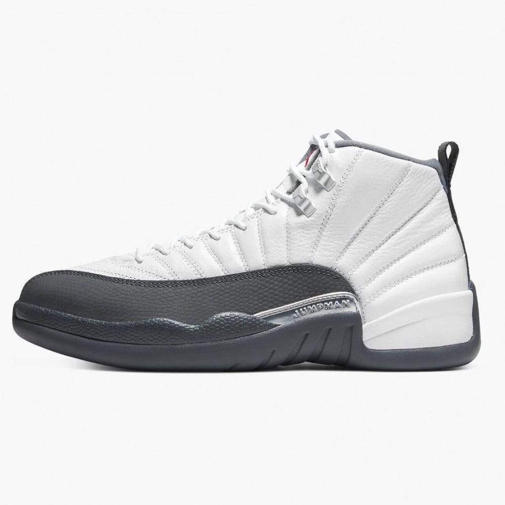 Air Jordan 12 Retro White Dark Grey by Air Jordan