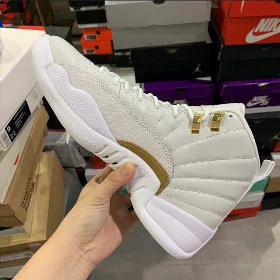 Air Jordan 12 White Platinum Owl x OVO by Air Jordan