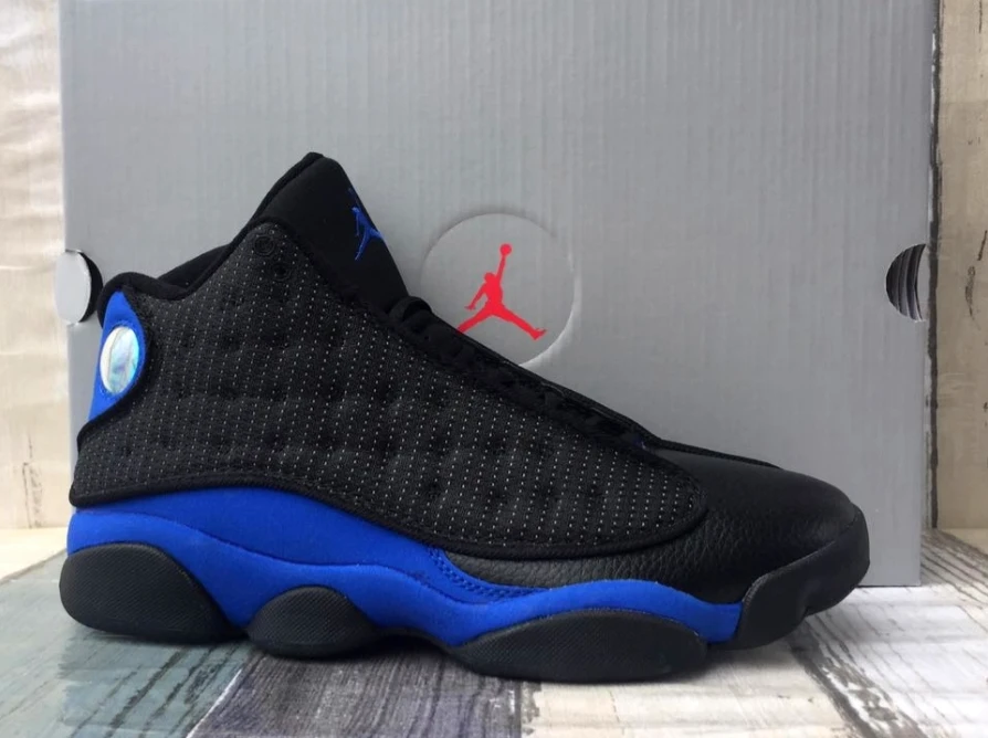 Air Jordan 13 Black Hyper Royal by Air Jordan