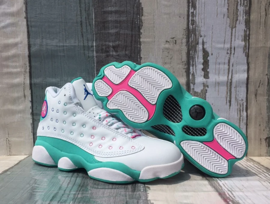 Air Jordan 13 GS Aurora Green by Air Jordan