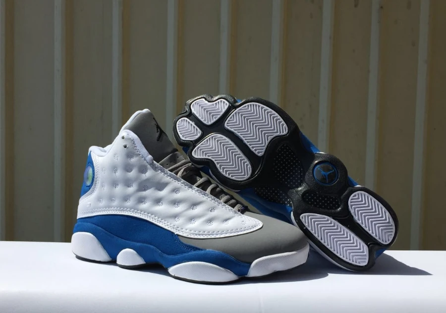 Air Jordan 13 White Blue Grey by Air Jordan