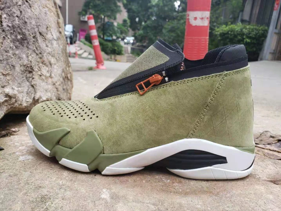 Air Jordan 14 Jumpman Z Olive Green by Air Jordan