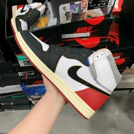 Air Jordan 1 Black White Red by Air Jordan