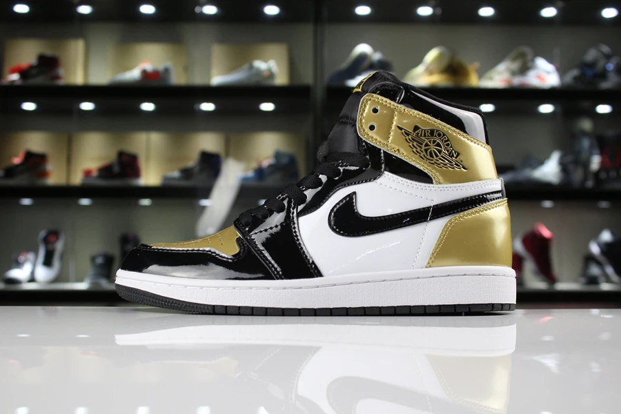 Air Jordan 1 High Gold Toe Top 3 by Air Jordan