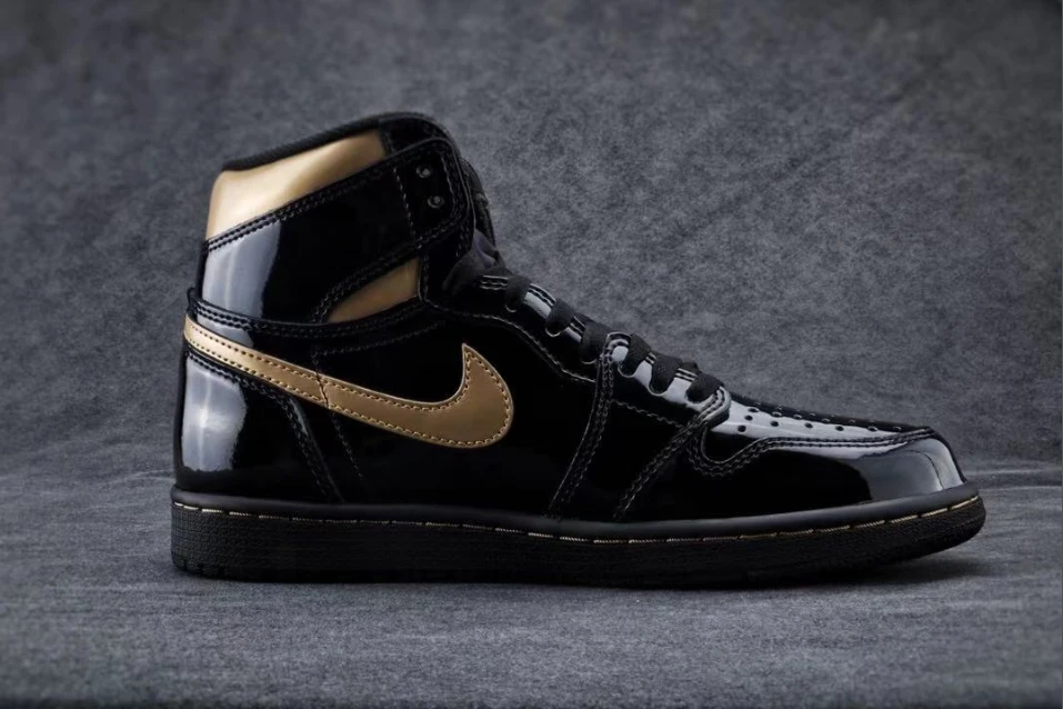 Air Jordan 1 High OG Black Metallic Gold by Air Jordan