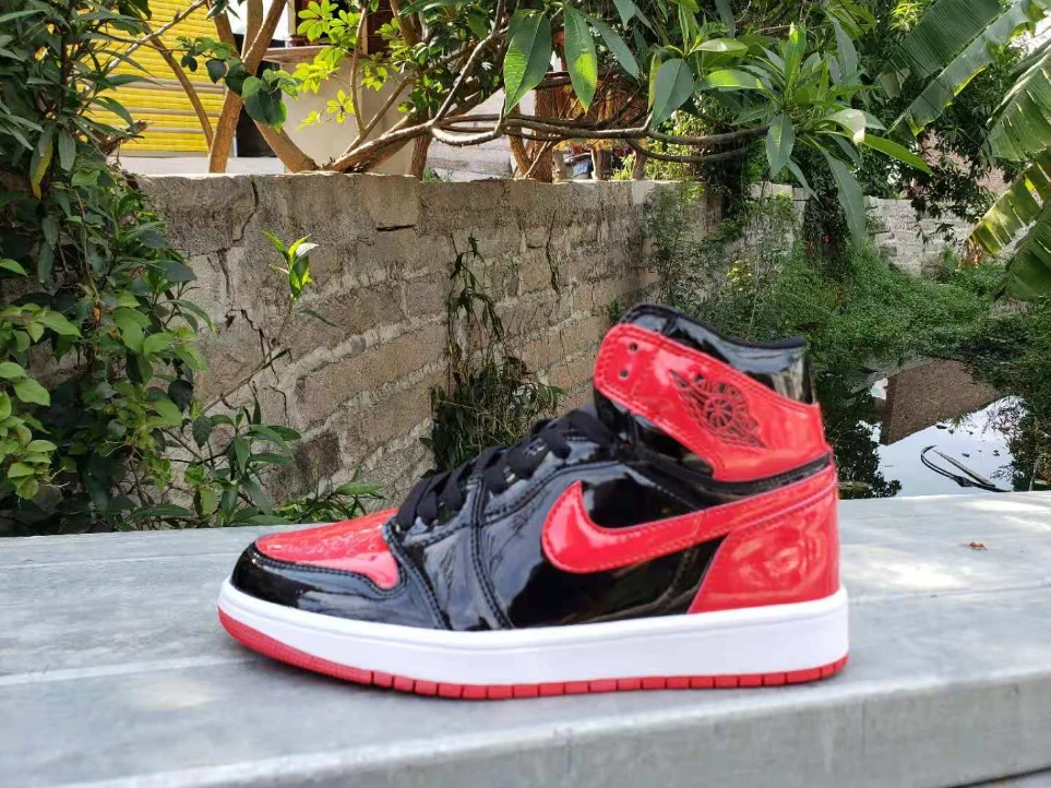 Air Jordan 1 High OG Bred Patent by Air Jordan