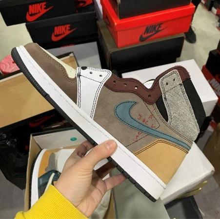 Air Jordan 1 High OG x Travis Scott Brown by Air Jordan