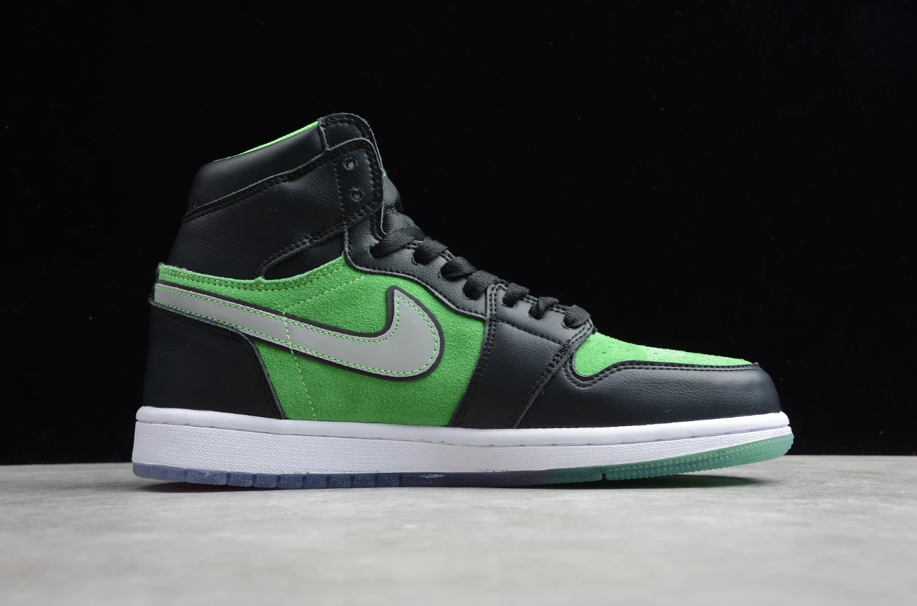 Air Jordan 1 High Zoom Black Green by Air Jordan