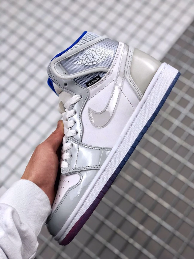 Air Jordan 1 High Zoom White Racer Blue by Air Jordan