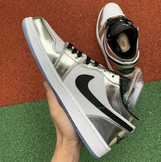 Air Jordan 1 Leonard Low Electroplated Silver by Air Jordan
