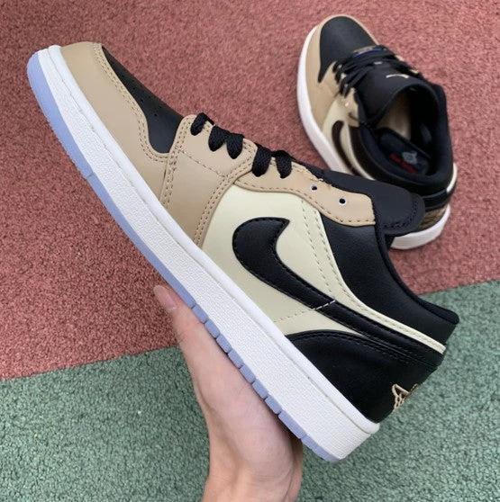 Air Jordan 1 Low Black Khaki Chameleon by Air Jordan
