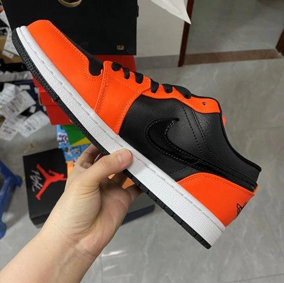 Air Jordan 1 Low Black Orange by Air Jordan