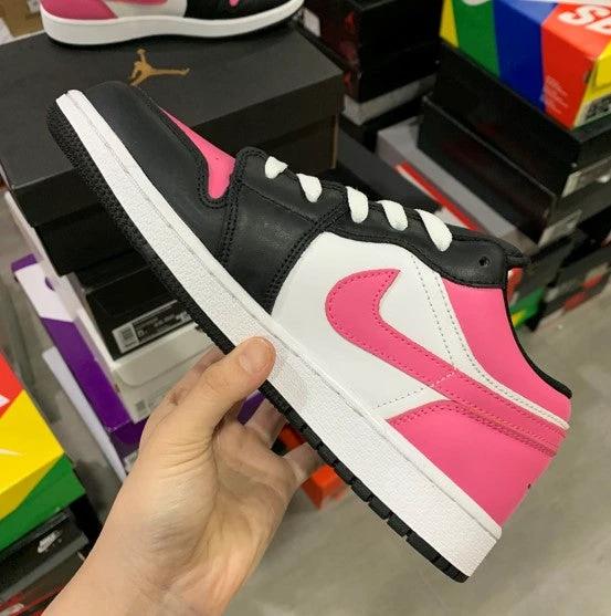 Air Jordan 1 Low Black Pink White by Air Jordan