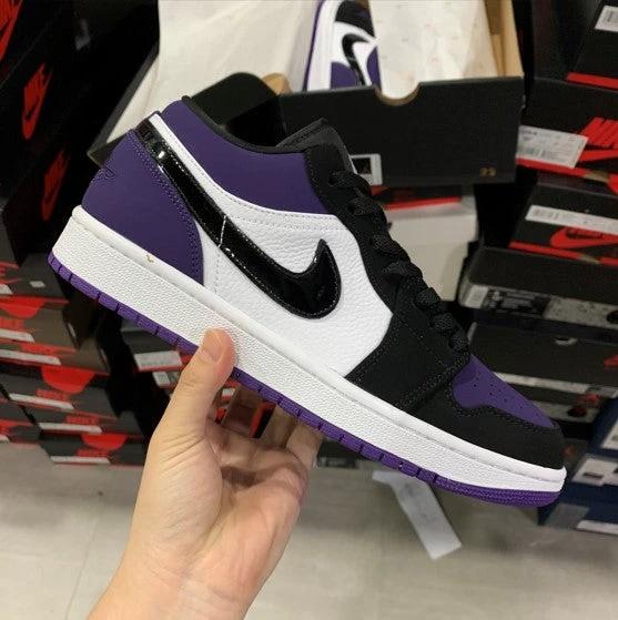 Air Jordan 1 Low Black Purple Grape by Air Jordan