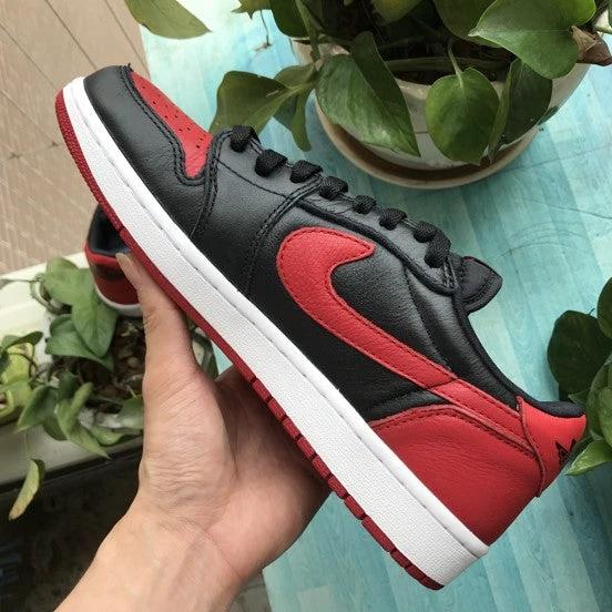 Air Jordan 1 Low Black Red Banned by Air Jordan