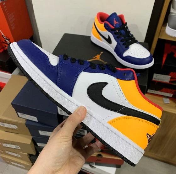 Air Jordan 1 Low Blue Yellow by Air Jordan