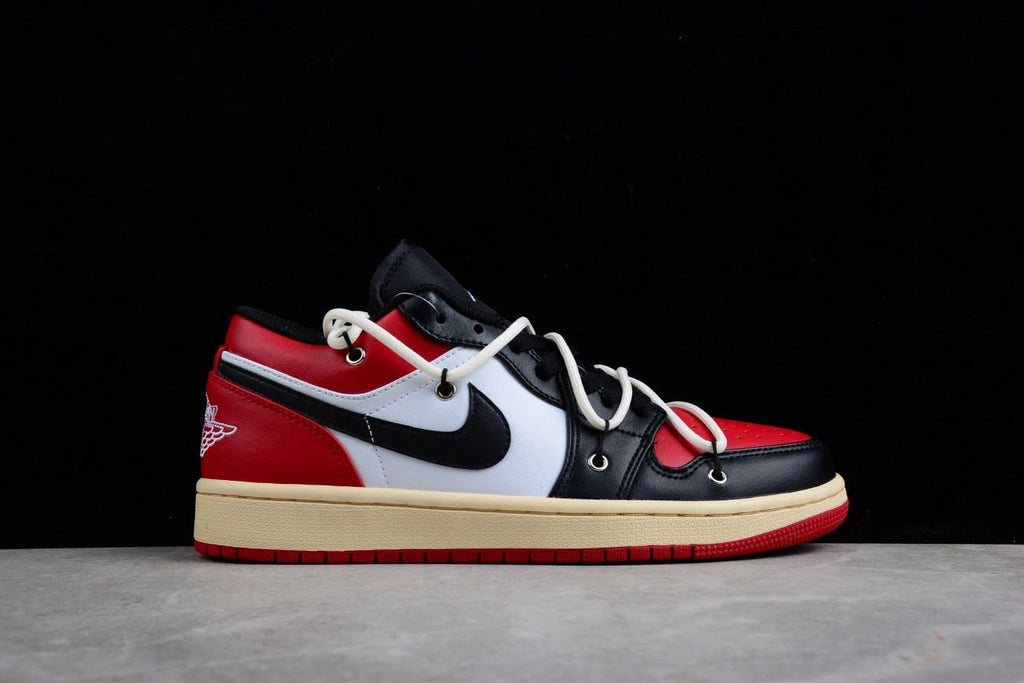 Air Jordan 1 Low Bred Toe by Air Jordan