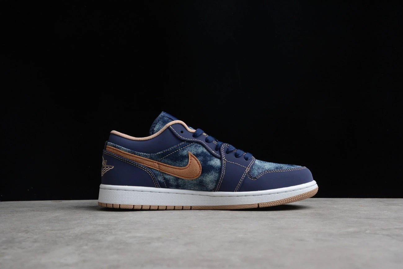 Air Jordan 1 Low Dark Denim Blue by Air Jordan