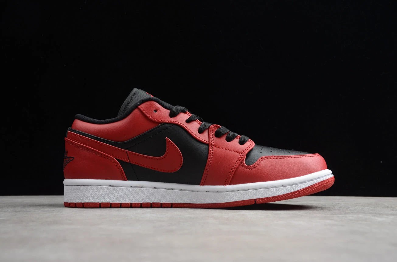 Air Jordan 1 Low Gang Black Red by Air Jordan