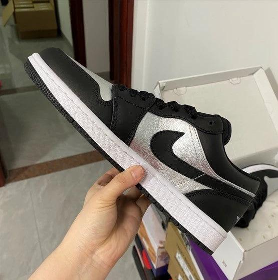 Air Jordan 1 Low Joe 1 Black Silver by Air Jordan