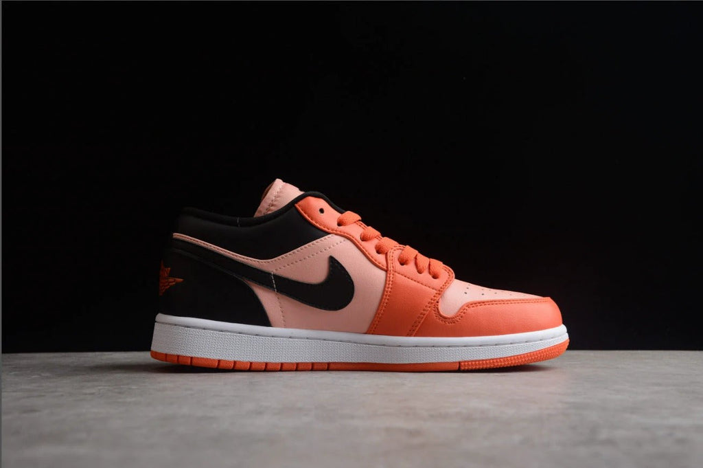 Air Jordan 1 Low Orange Black by Air Jordan