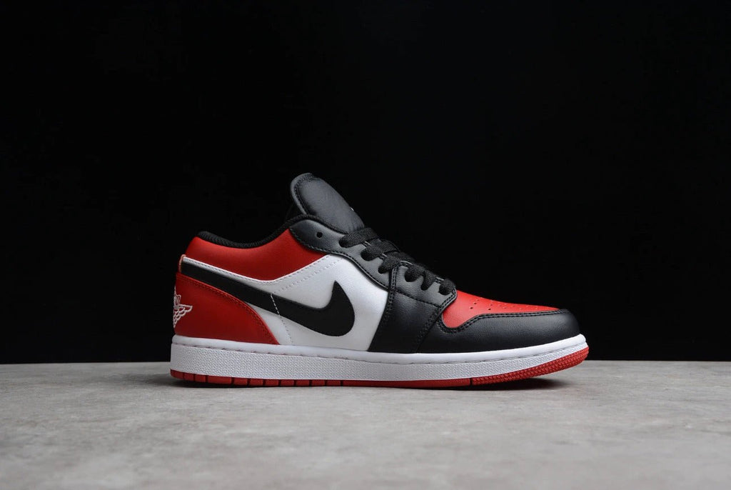 Air Jordan 1 Low Red Black Toe by Air Jordan
