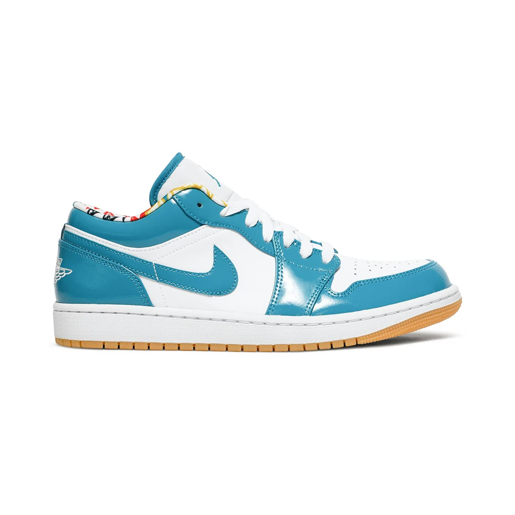 Air Jordan 1 Low SE Barcelona Cyber Teal by Air Jordan