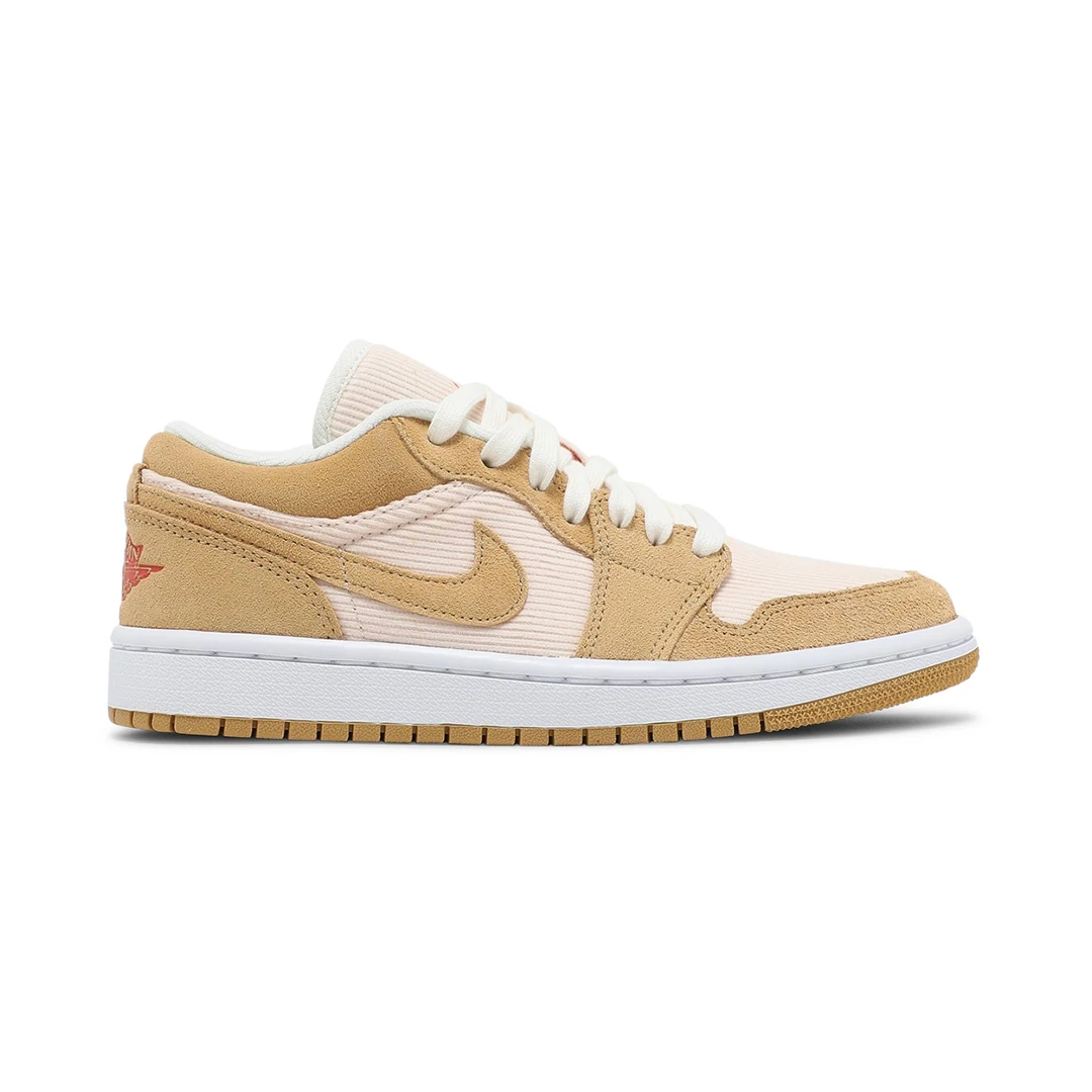 Air Jordan 1 Low SE Twine Orange Quartz Corduroy by Air Jordan