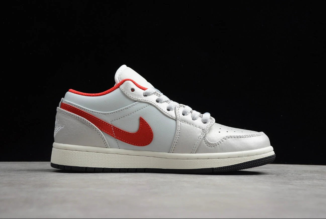Air Jordan 1 Low Silver Red by Air Jordan