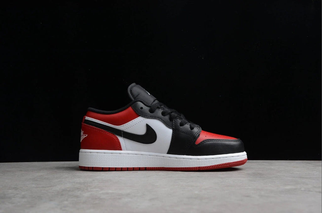Air Jordan 1 Low Toe Red And Black by Air Jordan