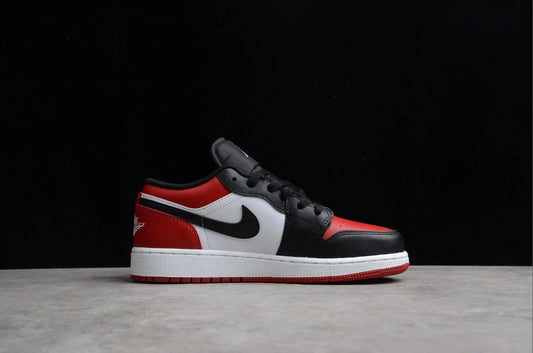 Air Jordan 1 Low Toe Red And Black by Air Jordan