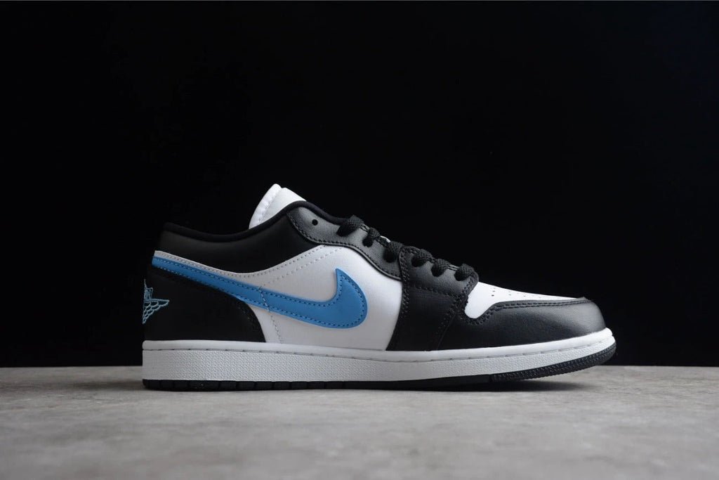 Air Jordan 1 Low Top Black White And Blue by Air Jordan