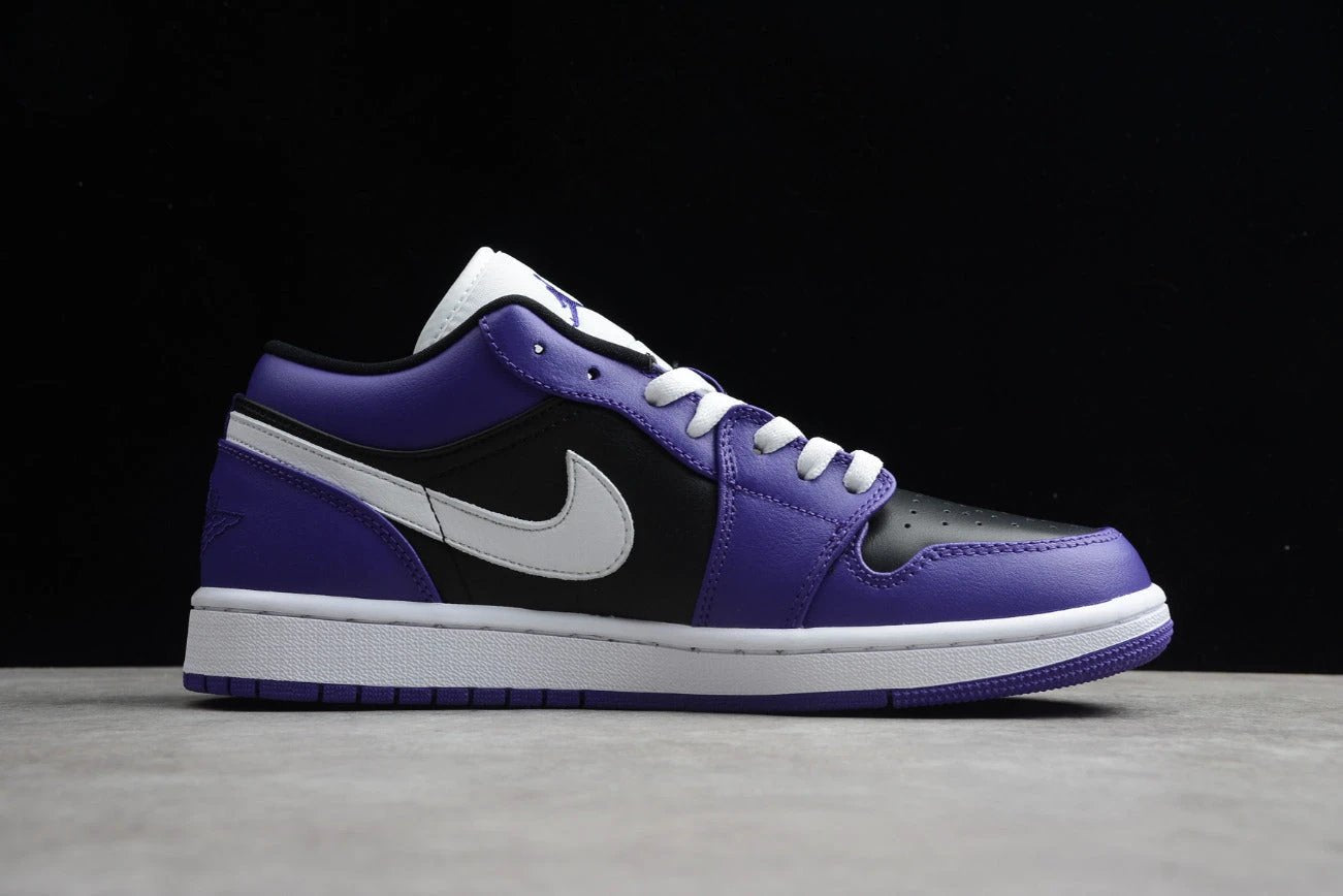 Air Jordan 1 Low Top Purple Black by Air Jordan