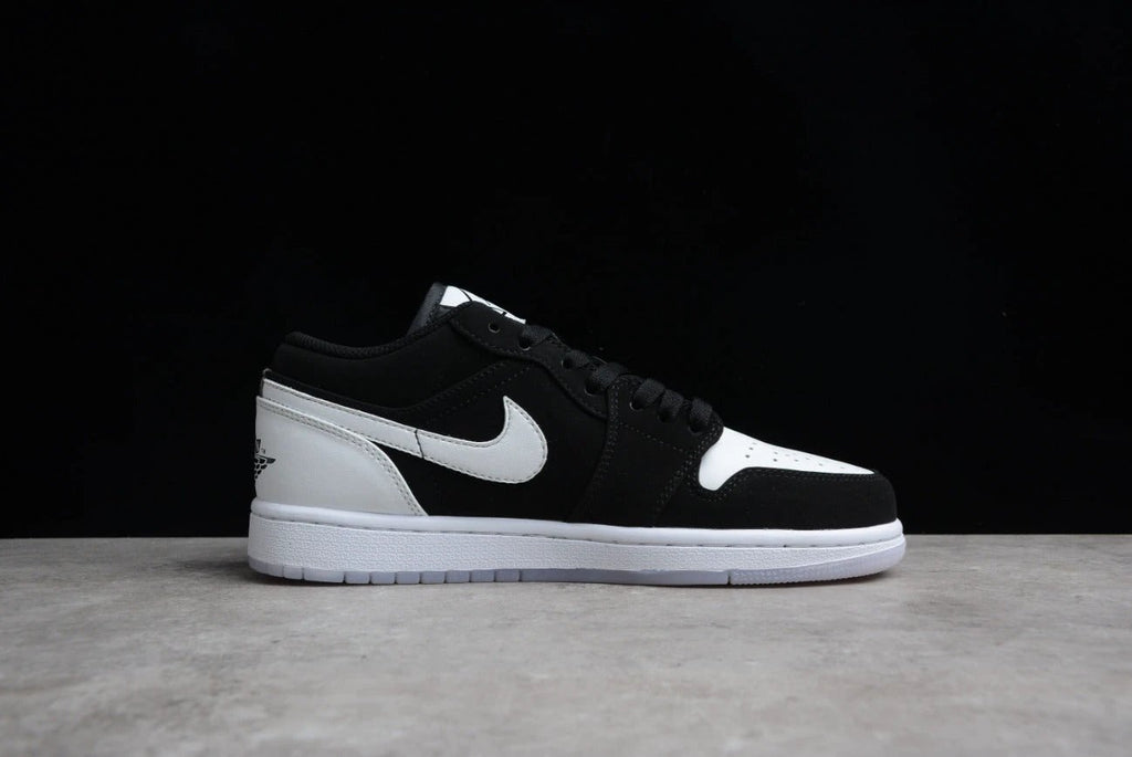 Air Jordan 1 Low White - Black by Air Jordan