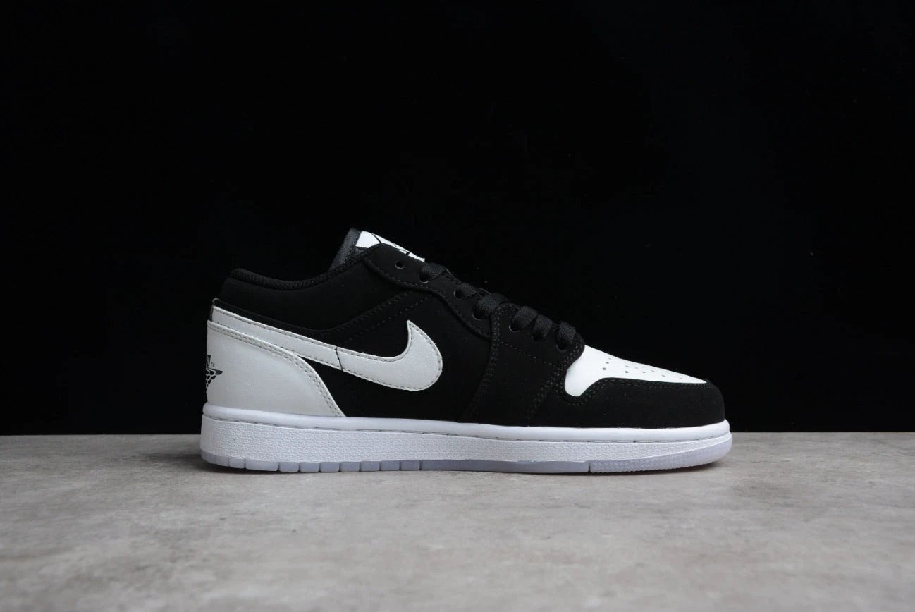 Air Jordan 1 Low White - Black by Air Jordan