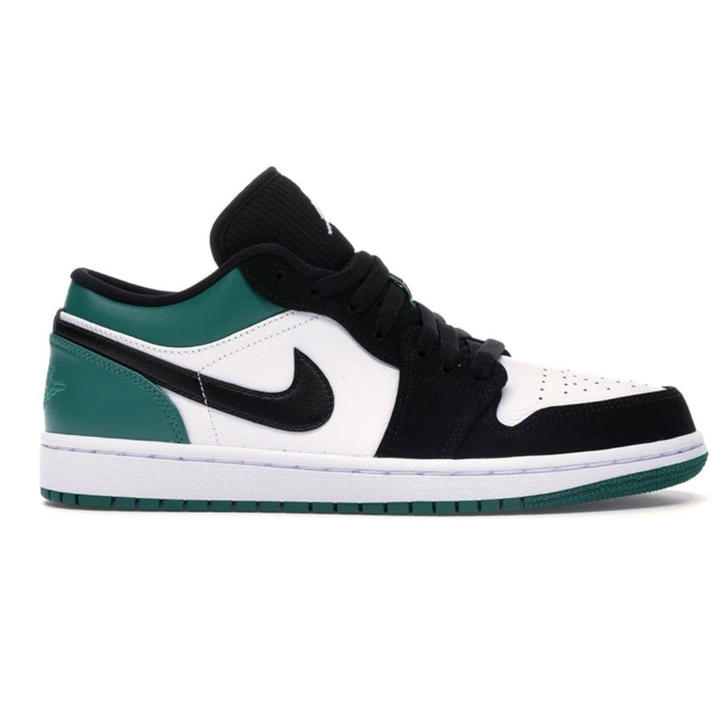Air Jordan 1 Low White Black Mystic Green by Air Jordan