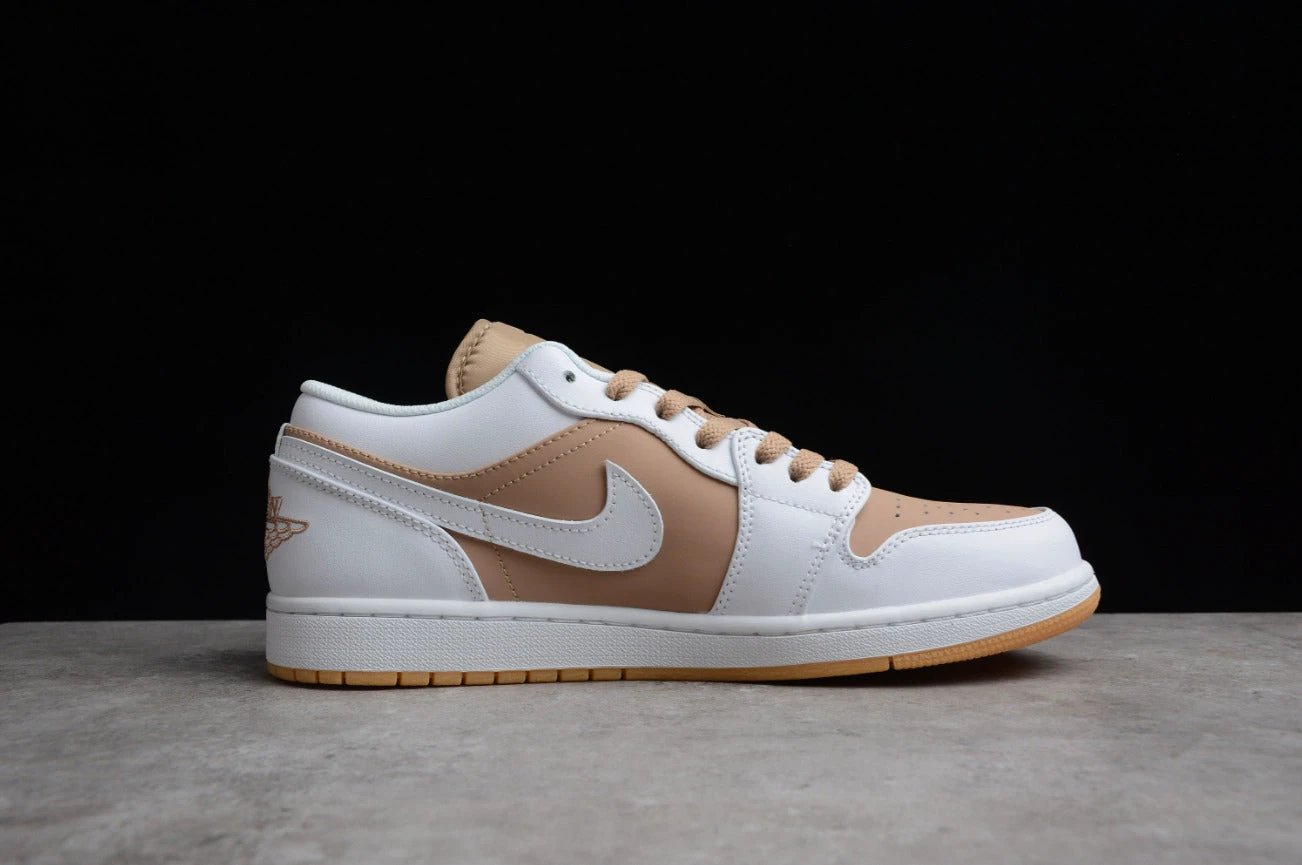 Air Jordan 1 Low White Brown by Air Jordan