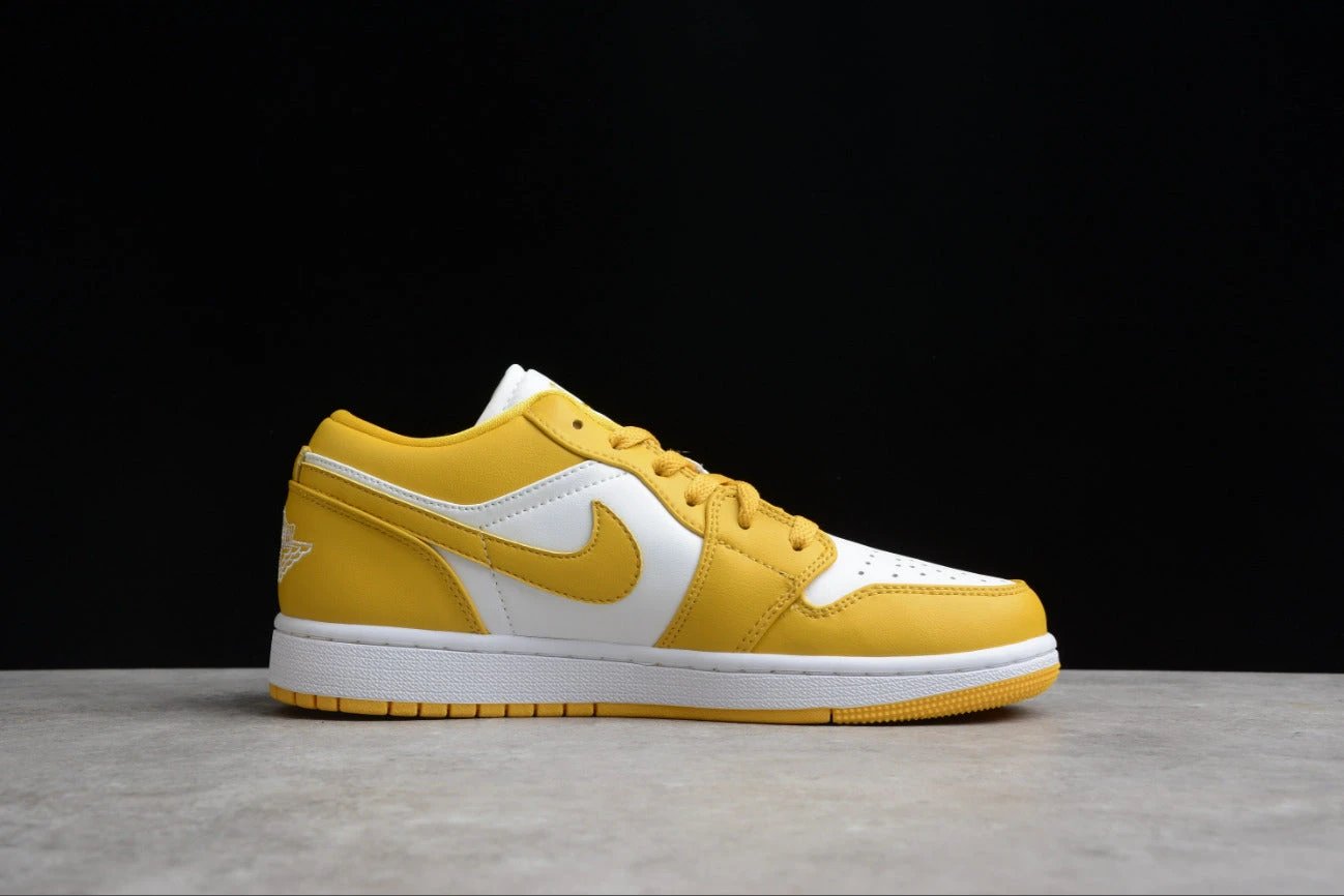 Air Jordan 1 Low White Mustard by Air Jordan