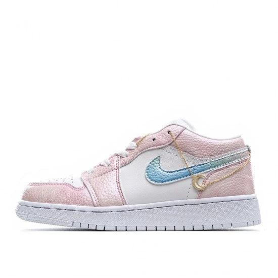 Air Jordan 1 Low White Pink by Air Jordan