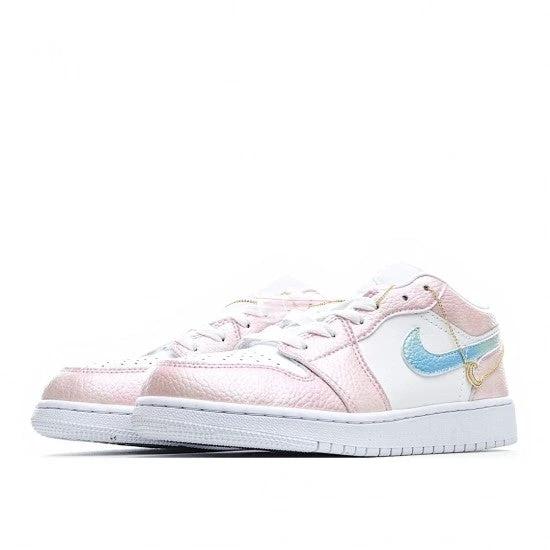 Air Jordan 1 Low White Pink by Air Jordan