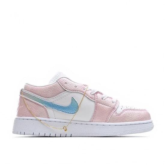 Air Jordan 1 Low White Pink by Air Jordan