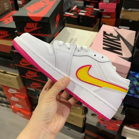 Air Jordan 1 Low White Powder Candy by Air Jordan