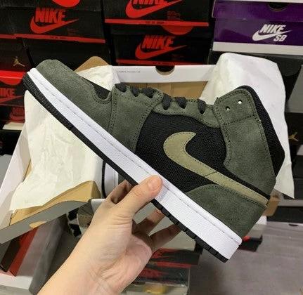 Air Jordan 1 Mid Army Green Style by Air Jordan