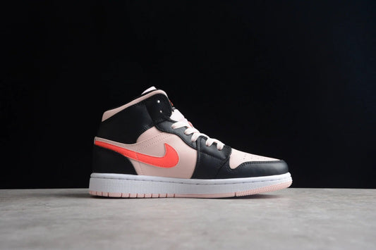 Air Jordan 1 Mid Atmosphere Black Infrared by Air Jordan